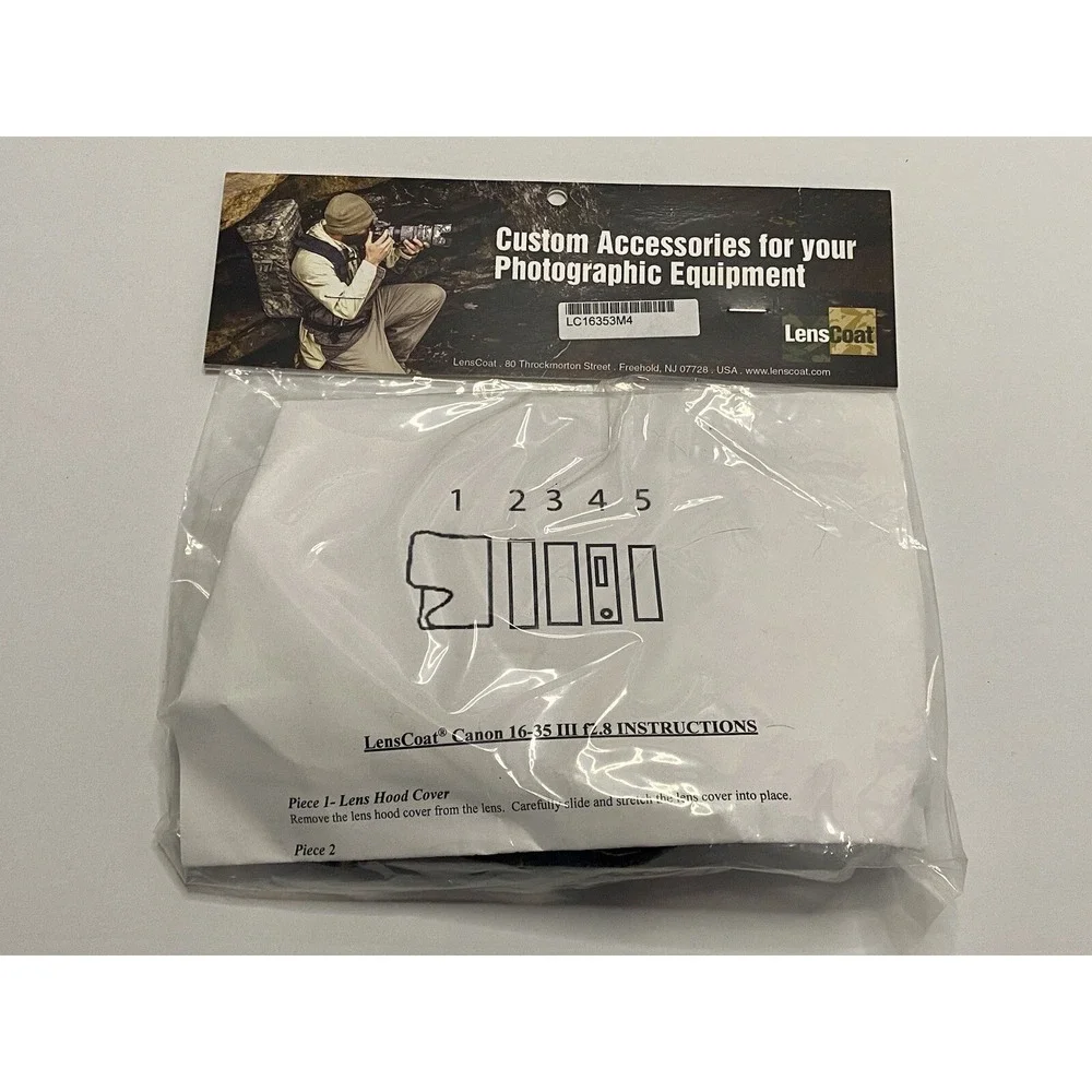 LensCoat Neoprene Cover for Canon 16-35 III F2.8 Realtree Camo